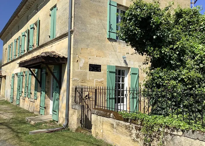 Maison Au Coin, Proche St Emilion 3* Sainte-Terre